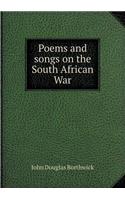 Poems and Songs on the South African War