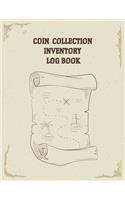 Coin Collection Inventory Log Book