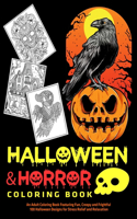 Halloween & Horror Coloring Book