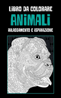 Animali - Libro da colorare - Rilassamento e ispirazione