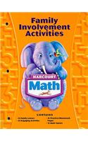 Harcourt Math: Family Involvement Activities, Grade K