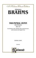 TRIUMPHAL HYMN OP55 VOCAL SCORE