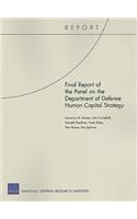 Final Report of the Panel on the Department of Defense Human Capital Strategy