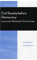 Civil Society Before Democracy