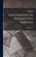 Geographische Mosaik Von Madaba