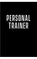 Personal Trainer Notebook