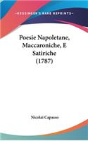 Poesie Napoletane, Maccaroniche, E Satiriche (1787)