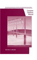 CSM FUNDAMENTALS OF MATH 10E