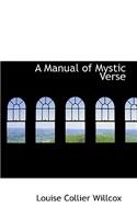 A Manual of Mystic Verse
