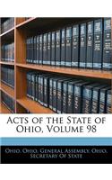Acts of the State of Ohio, Volume 98