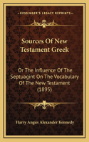 Sources Of New Testament Greek