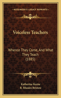 Voiceless Teachers