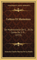 Lettres Et Memoires