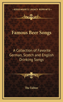 Famous Beer Songs