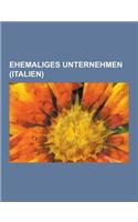 Ehemaliges Unternehmen (Italien): Ehemalige Bahngesellschaft (Italien), Ehemalige Fluggesellschaft (Italien), Ehemaliges Kreditinstitut (Italien), Ehe(German)