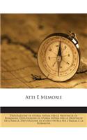 Atti E Memorie