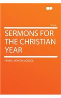 Sermons for the Christian Year