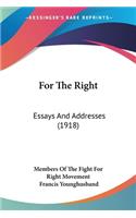 For The Right
