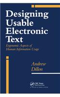 Designing Usable Electronic Text