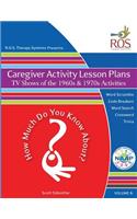 Caregiver Activity Lesson Plan