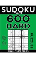 Sudoku Book 600 Hard Puzzles