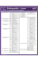 ICD-10 Mappings 2015 Express Reference Coding Card: Orthopaedics - Lower: (English)