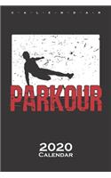 Parkour Jump Calendar 2020