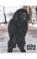 I can´t... my dog said No: Weekly Planner 2020 - January through December - Perfect Gift for Newfoundland Dog Owners - Calendar Agenda Scheduler and Organizer - Newfoundland d