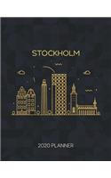 Stockholm 2020 Planner: Weekly & Daily - Dated With To Do Notes And Inspirational Quotes