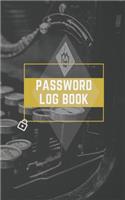 Internet Password Log Book. All in one place. Safety Journal