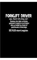 Forklift Driver