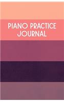 Piano Practice Journal