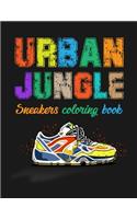 Urban Jungle Sneakers Coloring Book