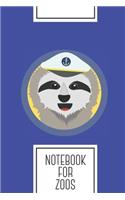 Notebook for Zoos: Lined Journal with Slot captain with hat Design - Cool Gift for a friend or family who loves cap presents! - 6x9" - 180 White lined pages - You Can 