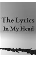 The Lyrics In My Head Journal