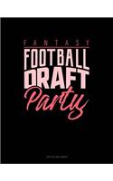 Fantasy Football Draft Party: Two Column Ledger