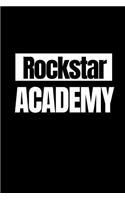 Rockstar Academy: A Wide Ruled Notebook/Journal