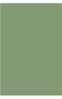 Fresh Green: Kikitopia Elegant Notebook, Ruled, Large Soft Cover Notebook, 300 Pages, 6 X 9