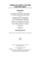 Examining data security at the United States Postal Service