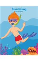 Snorkeling Libro da Colorare 1