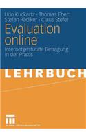 Evaluation Online: Internetgestützte Befragung in Der PRAXIS