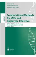 Computational Methods for Snps and Haplotype Inference