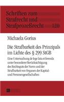 Die Strafbarkeit des Prinzipals im Lichte des § 299 StGB