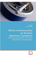 Effects of Atomoxetine on Nicotine Abstinence Symptoms