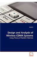 Design and Analysis of Wireless CDMA Systems