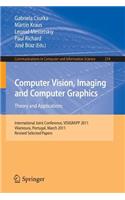 Computer Vision, Imaging and Computer Graphics - Theory and Applications