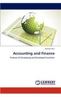 Accounting and Finance