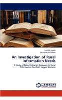An Investigation of Rural Information Needs