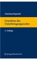 Grundriss Des Unterbringungsrechts