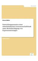 Entwicklungszenarien einer mittelständischen Genossenschaftsbank unter Berücksichtigung von Expertenmeinungen